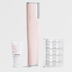 NEW Dermaflash Luxe+ Anti-Aging, Exfoliation + Peach Fuzz Removal Set